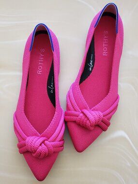 Rothy's The Knot Point II Starfish Pink Size 6.5